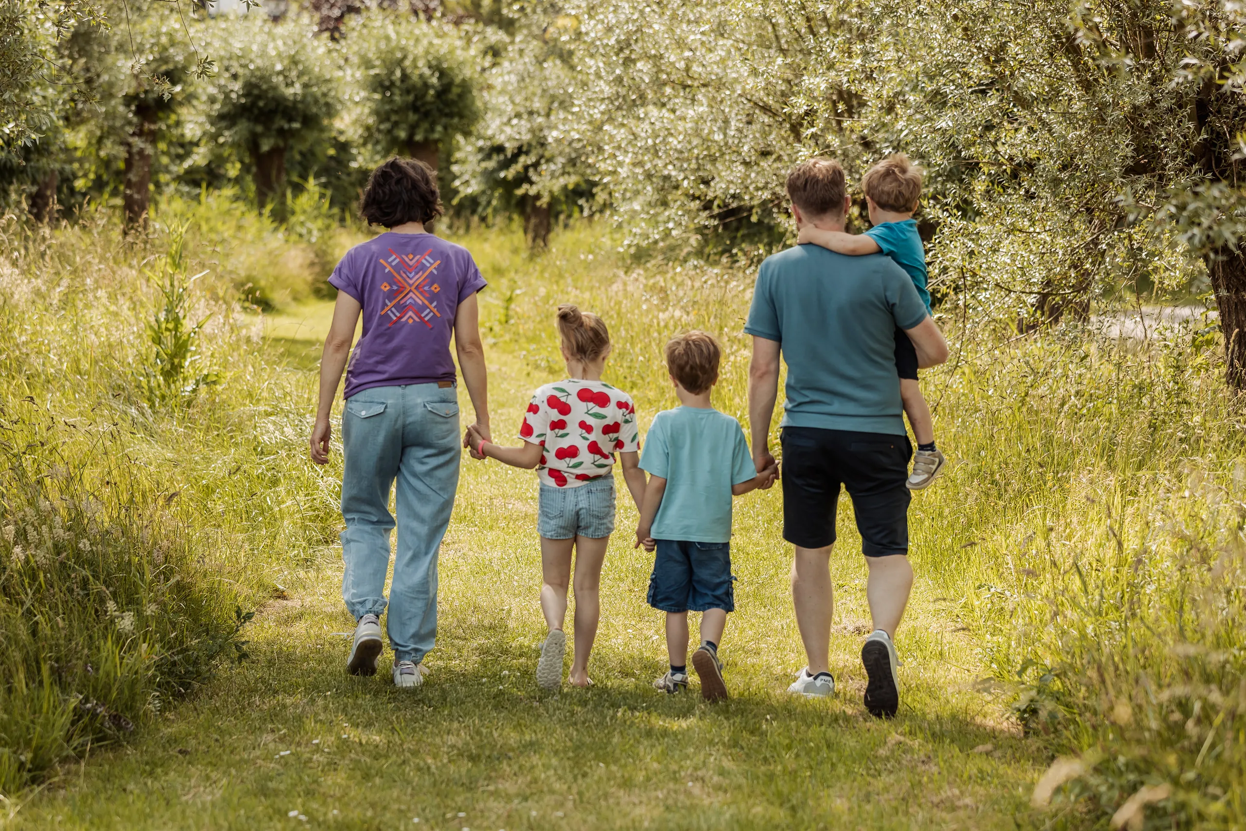 Abbe Keultjes and his family